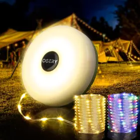 726084094666 OGERY Camping Storage Rechargeable Tent Light