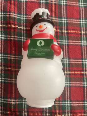 972378122179 OLIGHT Snowman Olantern Topper Cover