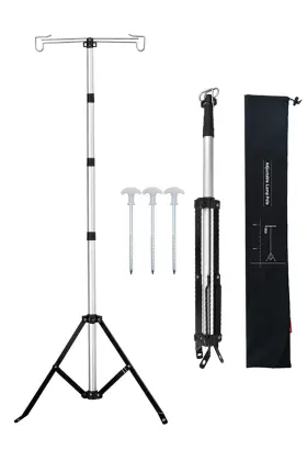 OM1218-1 OMUKY Telescopic Lantern Stand Base Camping Lamp