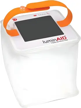 Lumplnvb ONESTOP-STORES Solar Camping Lantern Inflatable Led