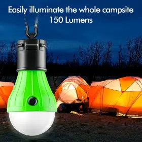 4P-02 ONESTOP-STORES Tent Lamp Led Lights Clip Hook Hurricane #2