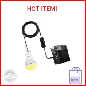 20-US24USB3W-WW ONITE Usb Led Light Bulb Power Station Solar