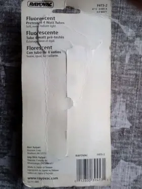 VLXF4T5 OUR CHOICE Rayovac Coleman Lantern Fluorescent Light #2