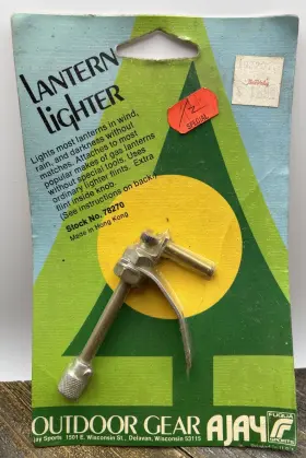 78270 OUTDOOR GEAR AJAY Lantern Lighter Camping Nos