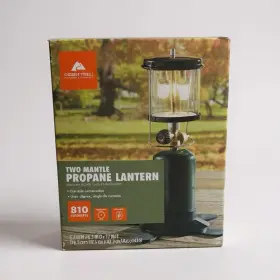 0711 OZARK TRAIL Double Mantle Propane Lantern