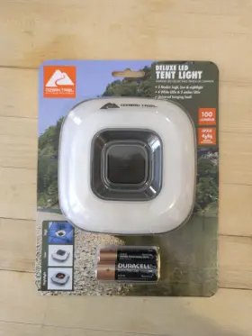 20209 OZARK TRAIL Led Deluxetent Camping Light Batteries