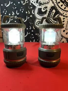 Ozark Trail 20338 2 200 Lumen Led Lantern Light Brightness Settings And Top Clip Ozark Trail 20338 2 200 Lumen Led Lantern Light Brightness Settings And Top Clip