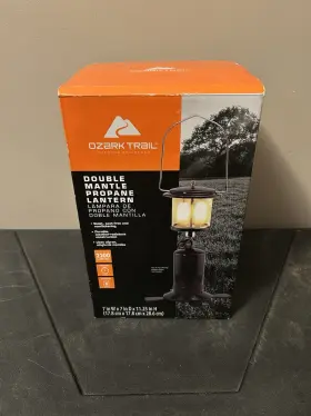 7211 OZARK TRAIL Double Mantle Propane Lantern