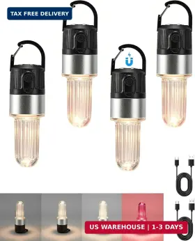 LYD001 PEARLSTAR Led Camping Night Lights Magnetic Emergency