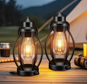 LX1710A PEARLSTAR Rechargeable Camping Lanterns Dimmable