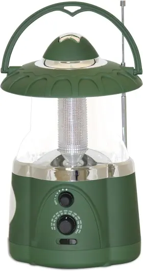 190485 PETRA INDUSTRIES Sports Lantern Flashlight Am Fm Radio