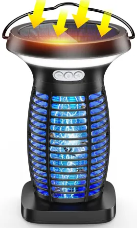 SE563 PHATROYYEE Solar Bug Zapper Mosquito Cordl