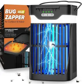 SE567 PHATROYYEE Solar Bug Zapper Mosquito