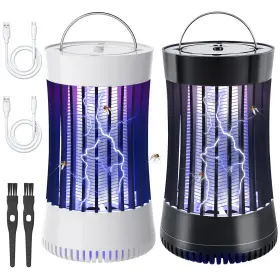 BZZ02 PHOSOOY Electric Bug Zapper Fan Plug High Voltag