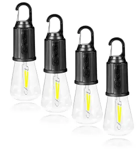 QP154 POCKETMAN Rechargeable Tungsten Light Camping Bulbs Led