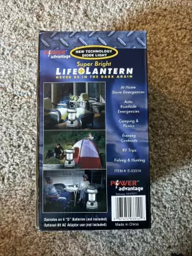 E-03314 POWER ADVANTAGE Bright Lantern Led Camping Light #3