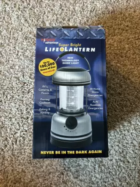 E-03314 POWER ADVANTAGE Bright Lantern Led Camping Light