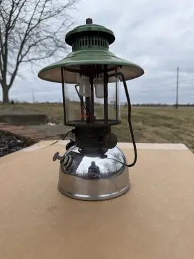 L-43S-9 PRENTISS WABERS Sears Dual Mantle Lantern Fount