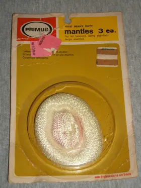 6187 PRIMUS Lantern Mantles Coleman Kerosene Nos