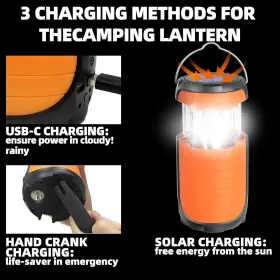 B0CX1QKDQ4 QAUYYW Solar Camping Lantern Rechargeable Battery #3
