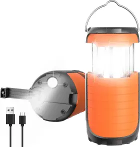 B0CX1QKDQ4 QAUYYW Solar Camping Lantern Rechargeable Battery