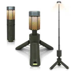 716404616647 QINZHUO Telescopic Camping Lights Lantern Bag