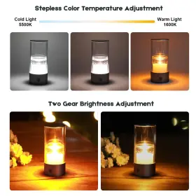 716404616678 QINZHUO Camping Rechargeable Light Temperature #3