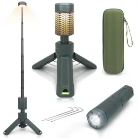 QIN-CL01-7800 QINZHUO Camping Lights Telescopic Lantern Bag
