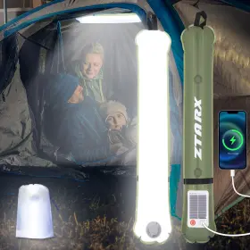 QL-TBL-60EU QOOLIFE Solar Camping Lights Rechargeable