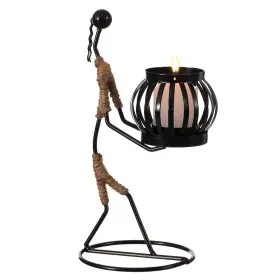 QI004343.AB QUICKWAY IMPORTS Wire Figure Candle Holder Tea #3