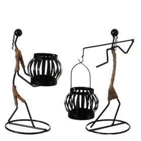 QI004343.AB QUICKWAY IMPORTS Wire Figure Candle Holder Tea