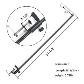 619438666841 QZATTCAEN Camping Lantern Stand Folding Lamp #2