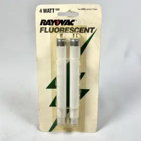 F4T5-2 RAYOVAC Fluorescent Lantern Bulbs Tubes Prong