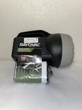 ROVBEPLN6VW RAYOVAC Led Flash Light Lantern Handle Battery #2