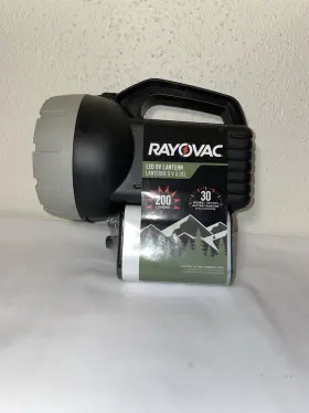 ROVBEPLN6VW RAYOVAC Led Flash Light Lantern Handle Battery