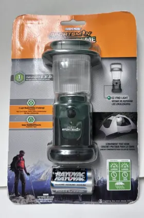 SP1W3AALN-B RAYOVAC Sportsman Led Camping Lantern Light Water