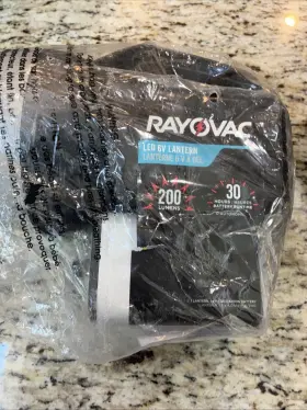 Rayovac Vbfl6vbc Brite Essentials 6v Floating Lantern - Black