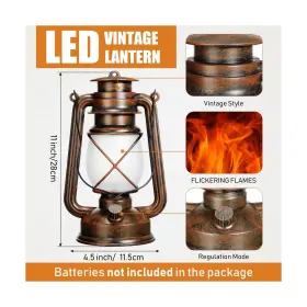 TOU-RETISEE-22260 RETISEE Led Flame Lantern Camping Ou #3