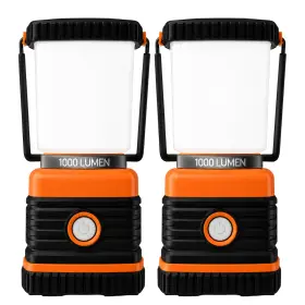 Rlrstore Sr-503 2 Pack 1000lm Led Camping Lantern With 6 D Batteries Included Ip44 4 Light Modes