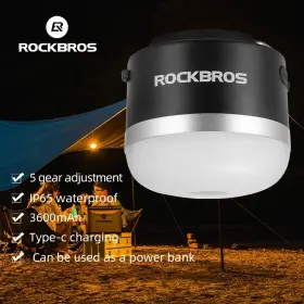 24510002001 ROCKBROS Led Camping Lantern Rechargeable Light