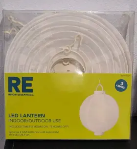 028208875404 BATTERY Led Lanterns Timer
