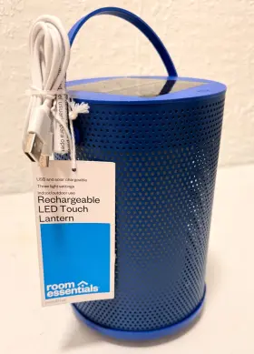 T0818 RECHARGEABLE Led Touch Lantern Light Settings