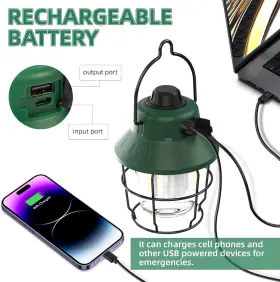 YTH-6053 RUNWIN Rechargeable Led Camping Lantern Mini Lights #3