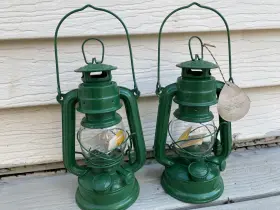 O-14278X2 S4O Hurricane Kerosene Oil Lantern Emergency Light