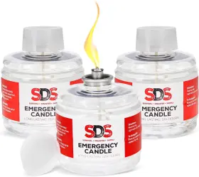 810009870241 SDS Oil Candles Burning Survival Hour Pack