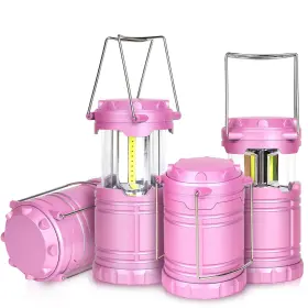 S99548 SEAMAGIC Led Pink Camping Lanterns Lights Lamps Es