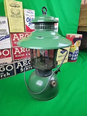 42-43 SEARS Lantern Lamp Prentiss Wabers Mica Globe #3