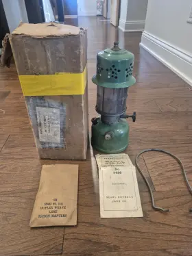 710-7426 SEARS Roebuck Lantern Box Agm Coleman