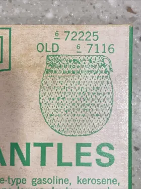 7116 SEARS Rayon Mantles Total Nos #3