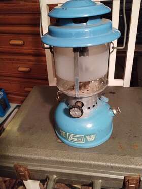 72216 SEARS Double Mantle Lantern Coleman